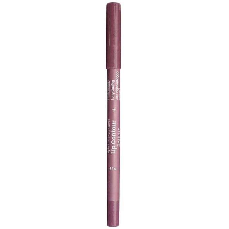 lápis para lábios rose cinna zanphy