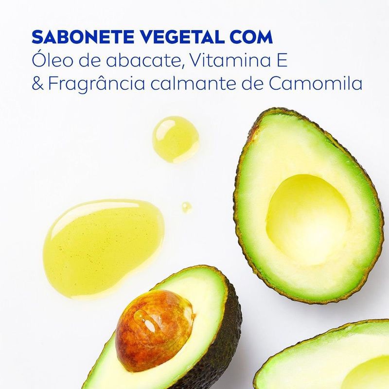 sabonete em barra óleo de abacate & camomila 80g nivea