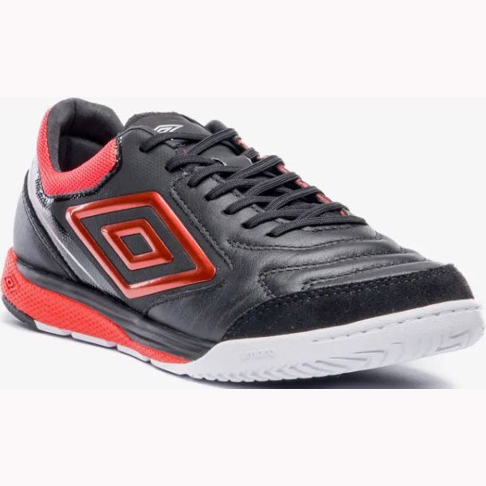 Chuteira Futsal n°42 Umbro Adamant Master Class Pro Preto