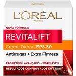 creme facial anti-idade revitalift diurno fps 30 49g l'oréal