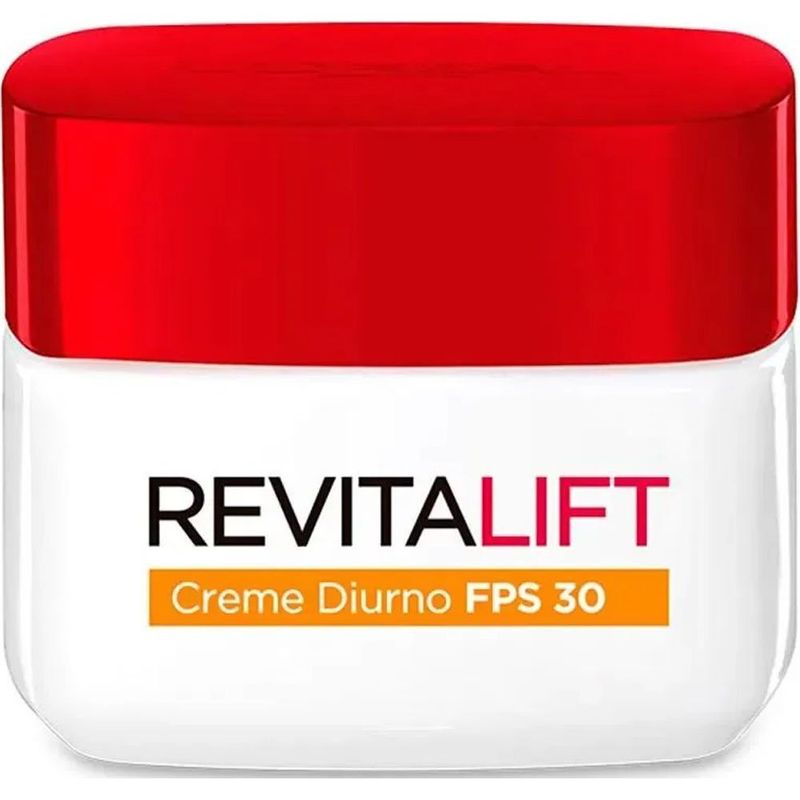 creme facial anti-idade revitalift diurno fps 30 49g l'oréal