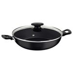 wok tramontina loreto antiaderente starflon max 28cm grafite (mp)