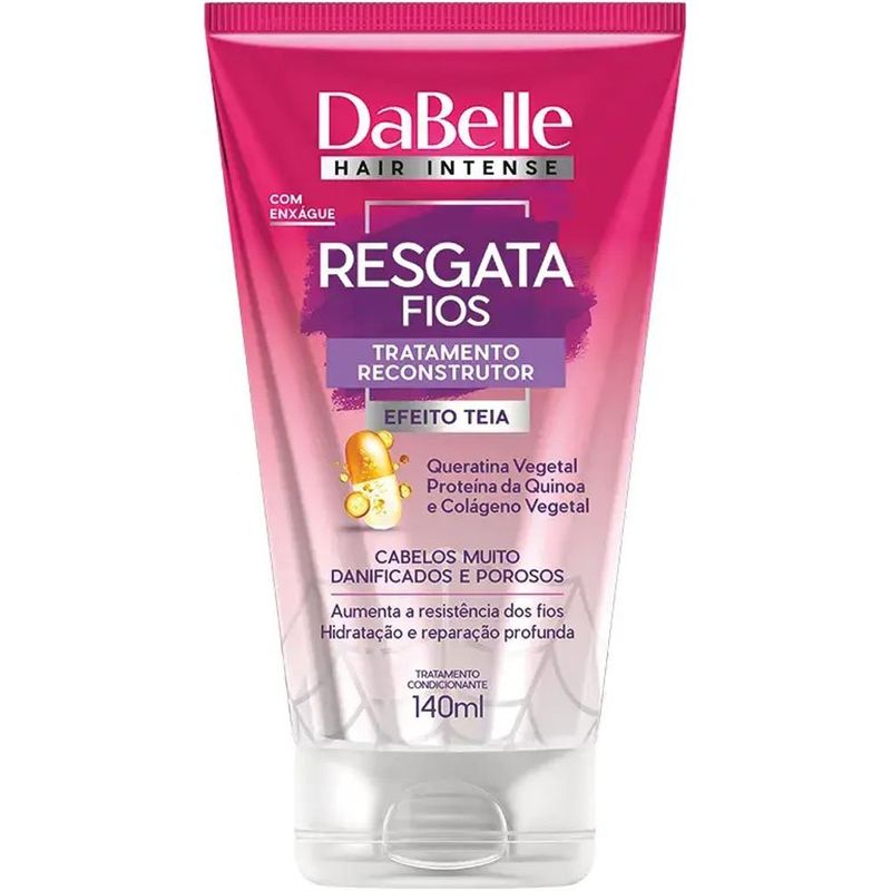 tratamento recontrutor resgata fios 140ml dabelle