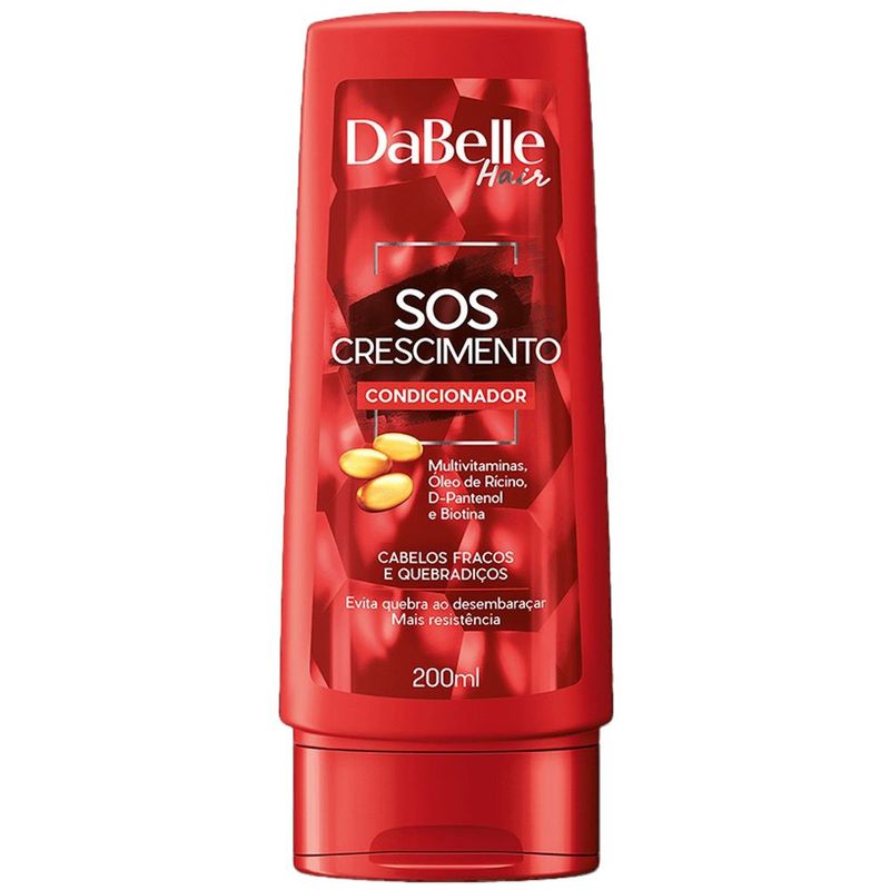 condicionador sos crescimento 200ml dabelle