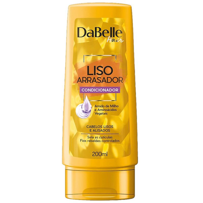 condicionador liso arrasador 200ml dabelle