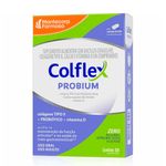 colflex probium colágeno tipo ii 40mg + probiótico + vitamina d 30 comprimidos mantecorp