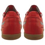 chuteira futsal n° 40 mizuno regent in vermelho (mp)