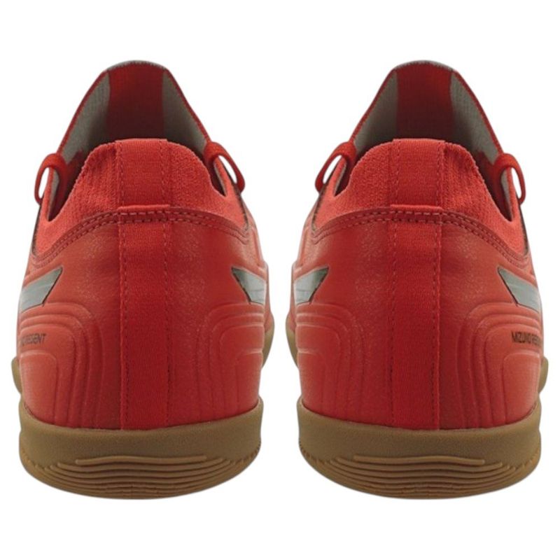 chuteira futsal n° 40 mizuno regent in vermelho (mp)