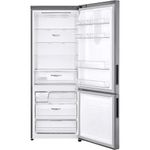 geladeira smart frost free lg inverse 375 litros 127v inox gc-b569nllm
