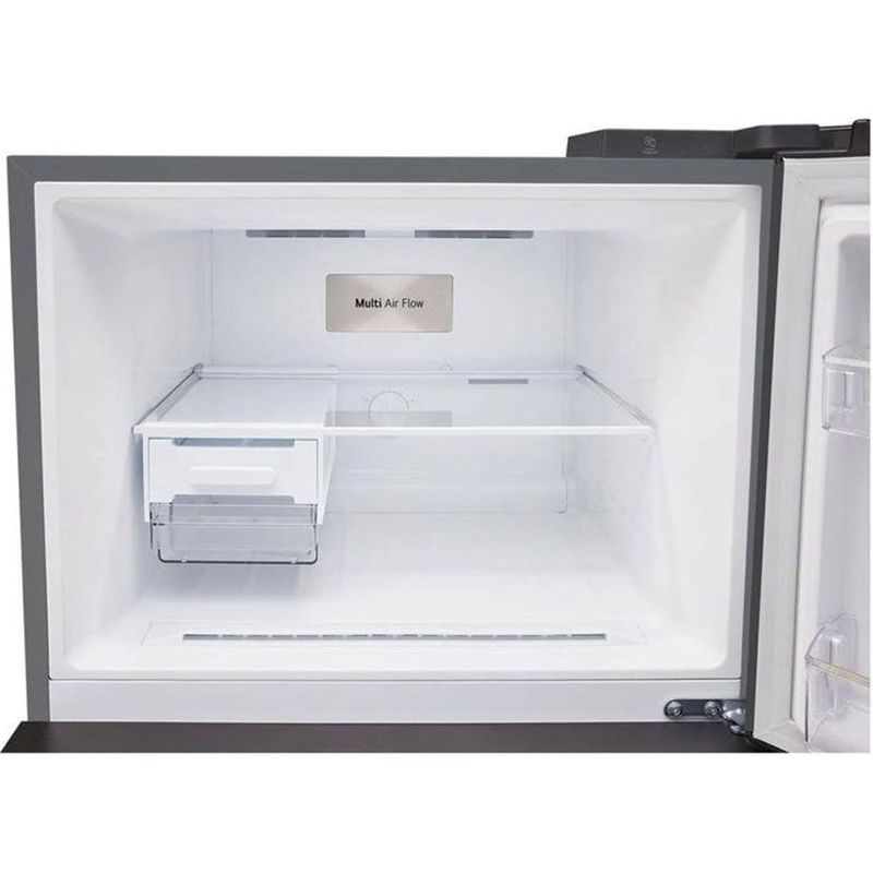 geladeira frost free inverter lg duplex 461 litros 127v inox gn-b452pffq