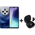 smartphone xiaomi redmi 14c 4+4gb ram azul + fone bluetooth xiaomi