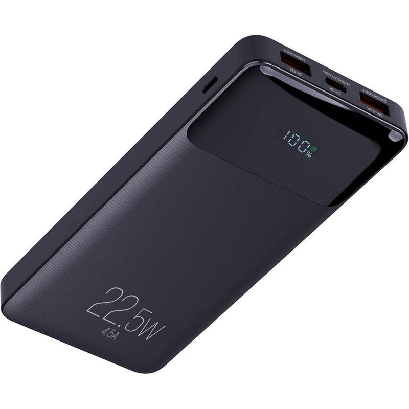 power bank elg 10200mah com display digital indicador preto pb102bk