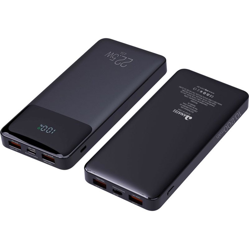 power bank elg 10200mah com display digital indicador preto pb102bk