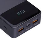 power bank elg 20000mah com display digital indicador preto pb200bk