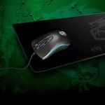 mouse gamer elg dragon war preto 2400dpi