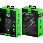 mouse gamer elg dragon war preto 2400dpi