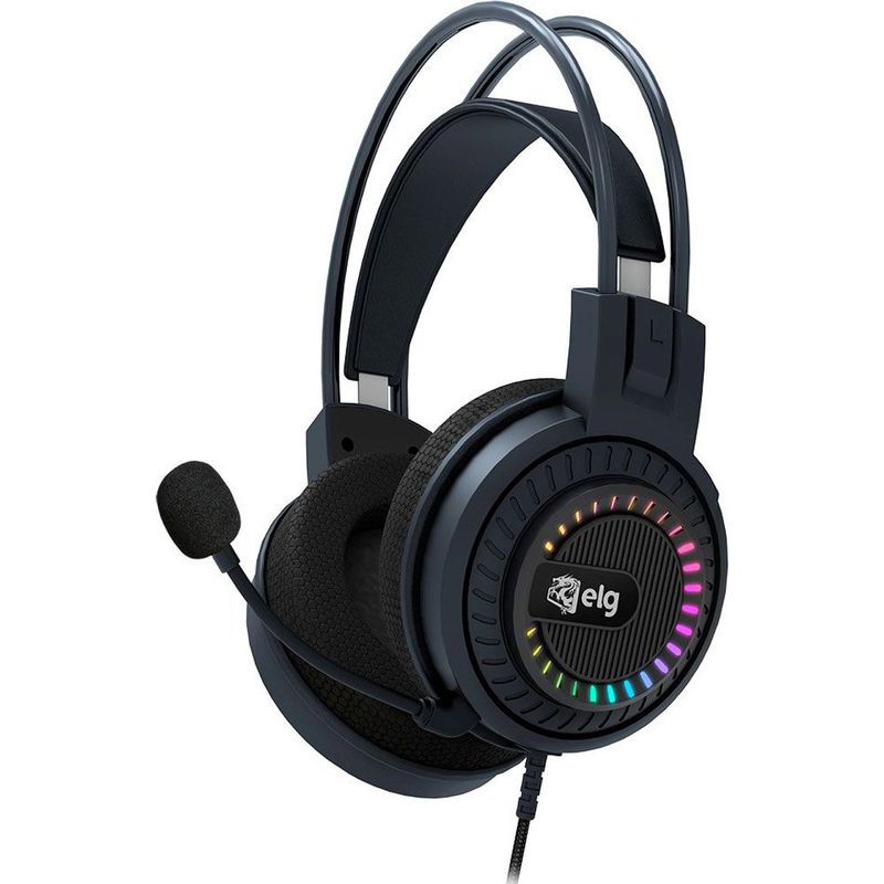 headset gamer elg mizar 7.1 3d surround usb rgb preto