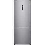 geladeira smart frost free lg inverse 375 litros 127v inox gc-b569nllm