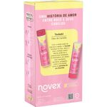 kit shampoo 300ml e condicionador 300ml ritual dorama novex