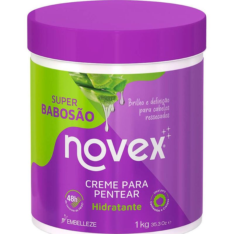 creme para pentear super babosão 1kg novex