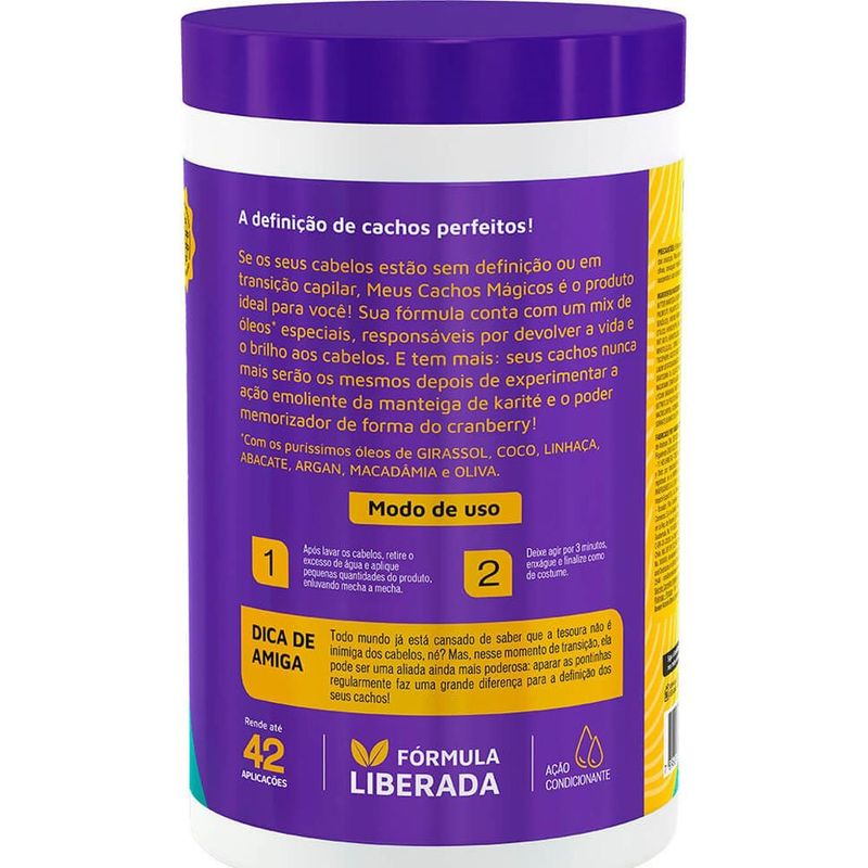 creme de tratamento meus cachos mágicos 1kg novex
