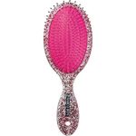 escova de cabelo oval com glitter marco boni