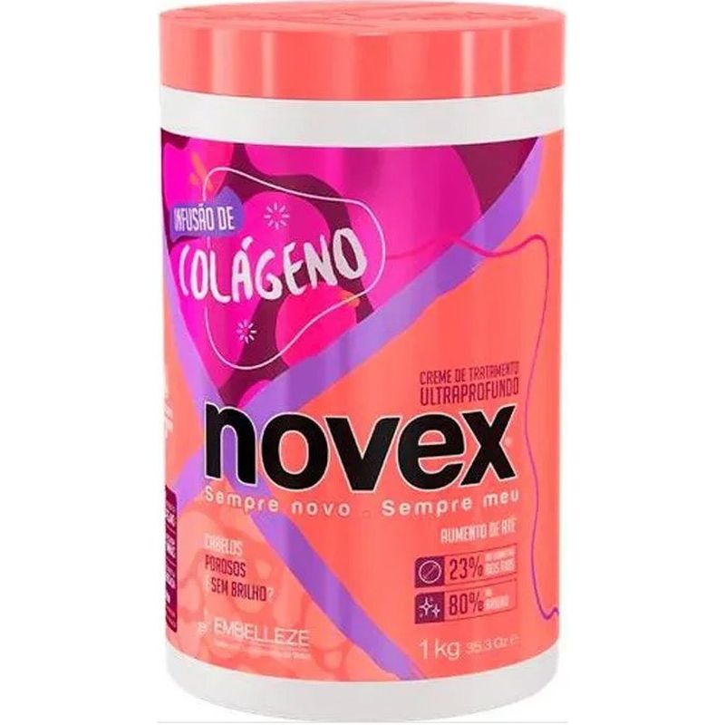 creme de tratamento colágeno 1kg novex