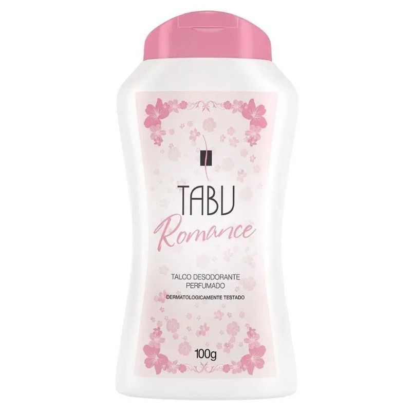 talco tabu romance 100g