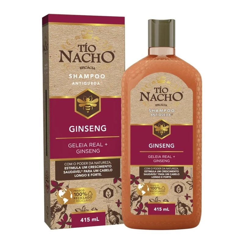 shampoo tio nacho antiqueda ginseng 415ml