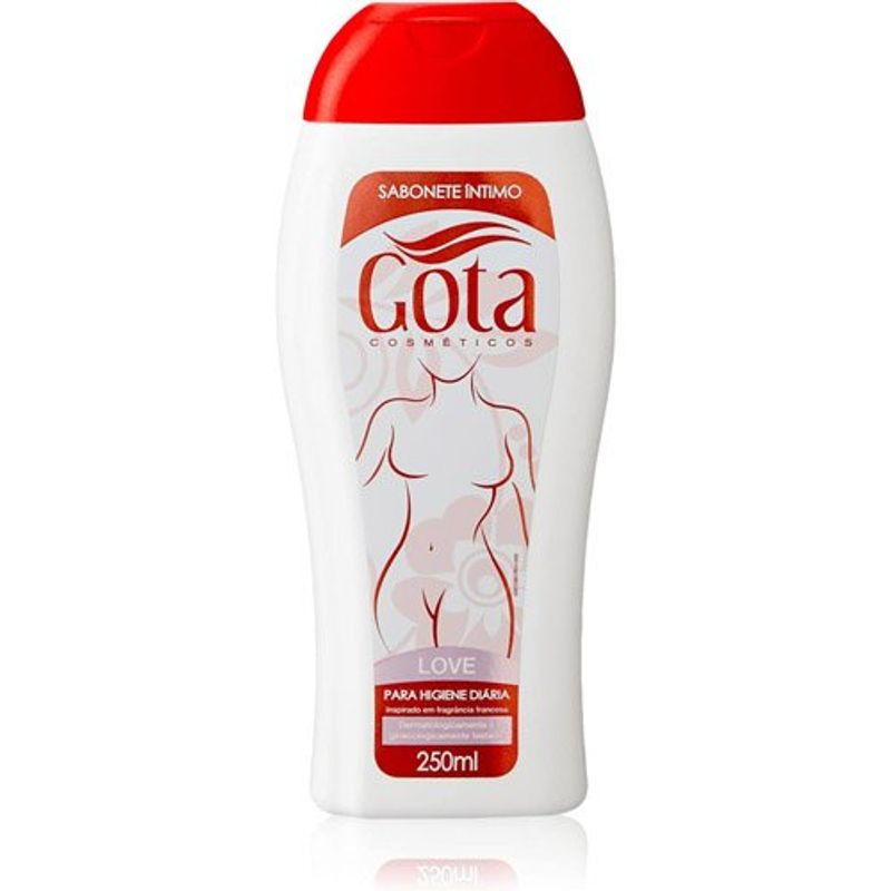 sabonete líquido íntimo gota love 250ml