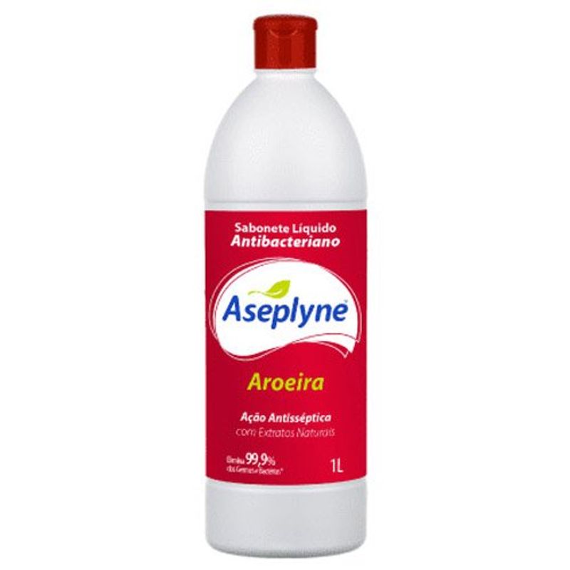 sabonete líquido aseplyne antisséptico aroeira 1l