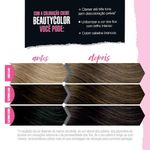 tintura para cabelo 7.1 louro natural acinzentado beauty color