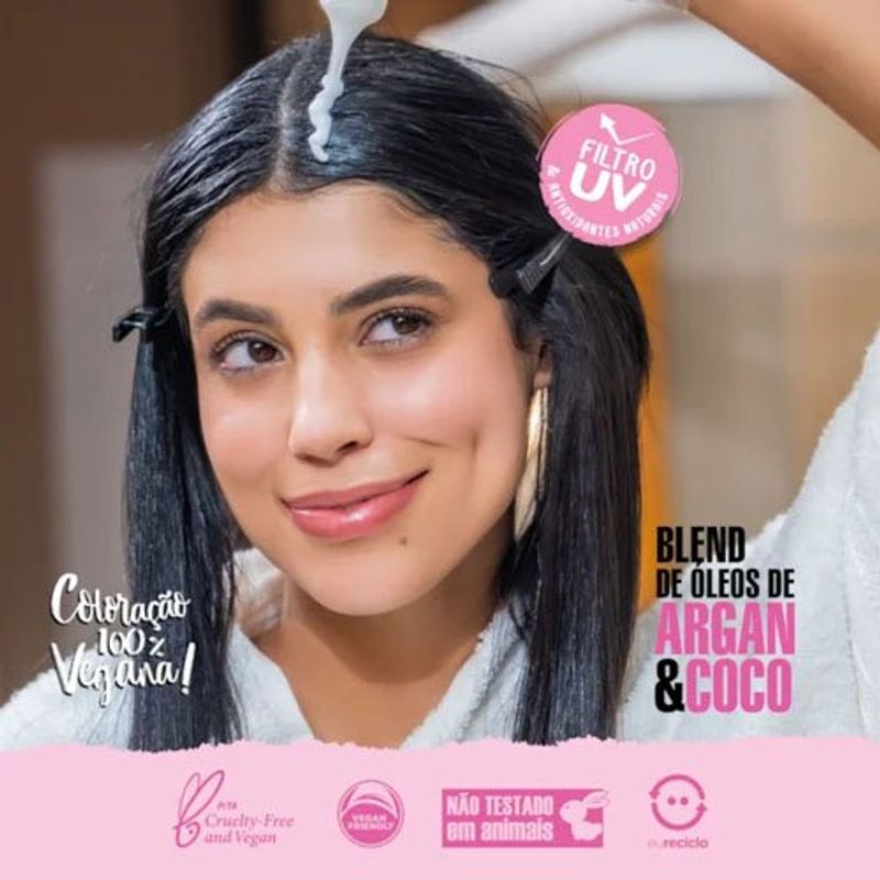 tintura para cabelo 5.3 castanho claro dourado beauty color