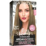 tintura para cabelo 8.1 louro claro acinzentado beauty color