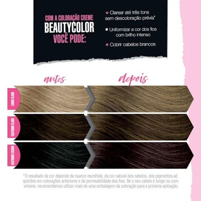 tintura para cabelo 8.1 louro claro acinzentado beauty color