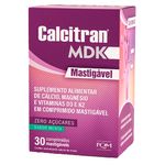 calcitran mdk 30 comprimidos mastigáveis