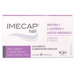 imecap hair silício orgânico 60 cápsulas fqm
