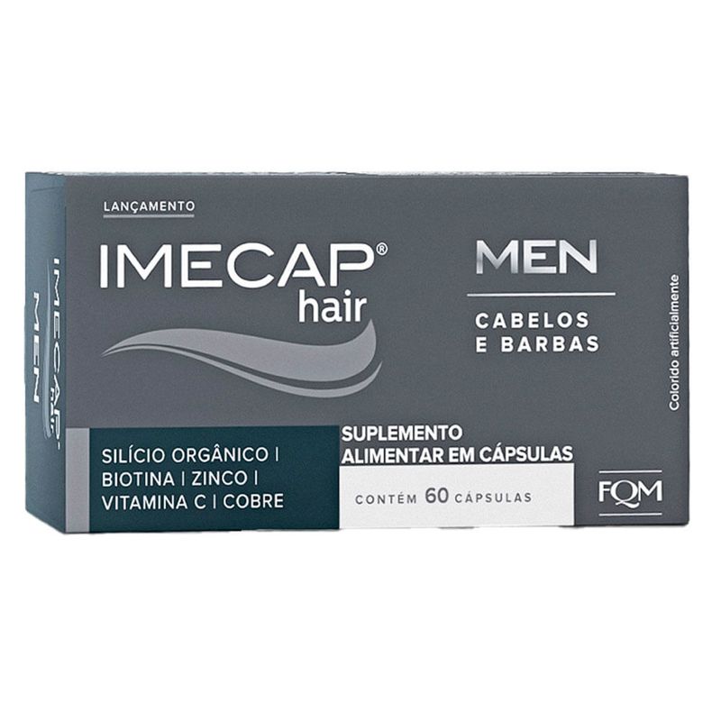 imecap hair men 60 cápsulas fqm