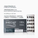 imecap hair men 60 cápsulas fqm