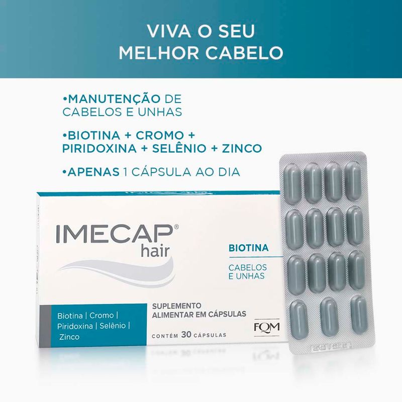 imecap hair 30 cápsulas