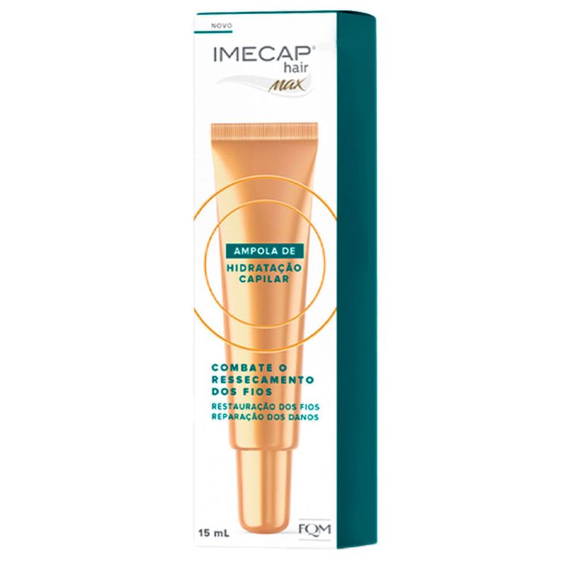 imecap hair max ampola com 15ml fqm