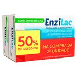 kit enzilac 10.000u.fcc 60 comprimidos mastigáveis leve 60,pague 45 divcom