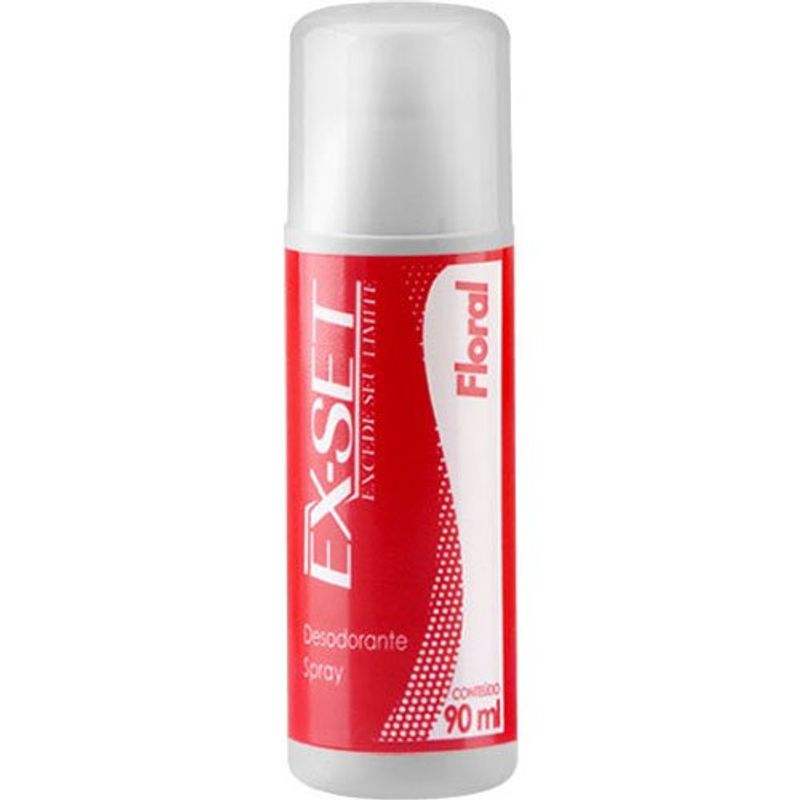 desodorante antitranspirante spray ex-set floral 50ml