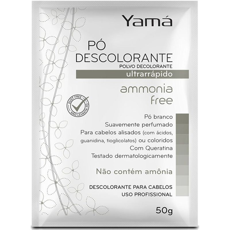 pó descolorante yamá ammonia free 50g