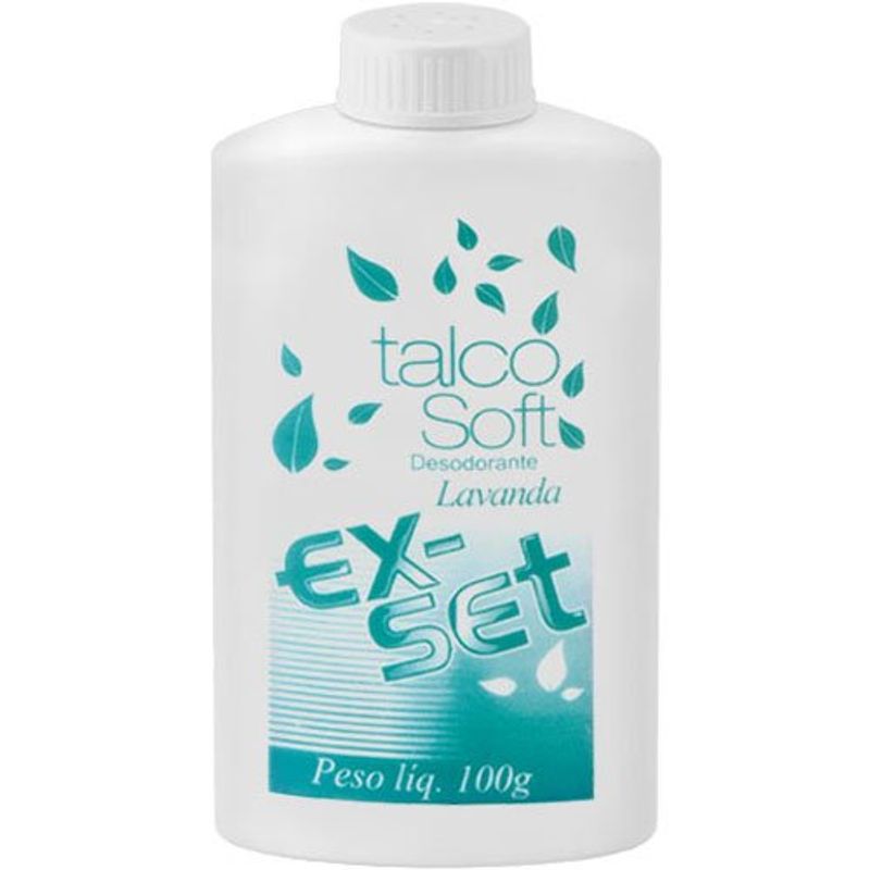 talco soft desodorante corporal ex-set lavanda 100g