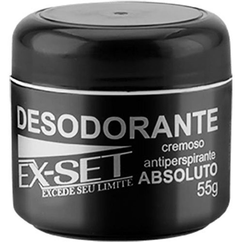 desodorante antitranspirante cremoso ex-set absoluto 55g