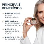 creme hyaluron filler elasticity noite 50ml