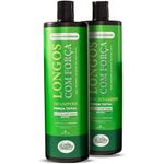 kit shampoo e condicionador coala beauty longos com força