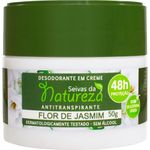 desodorante seivas natureza creme flor de jasmim 50g