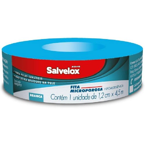 Fita Microporosa Salvelox 1,2cmx4,5m